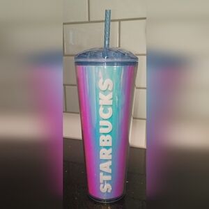 Starbucks Gradient Discontinued 24oz Tumbler With Straw 2023 Collection